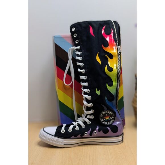 Converse Chuck Taylor All Star XX-HI Pride Unisex High Top Shoes Women's 7 NIB - Picture 7 of 14